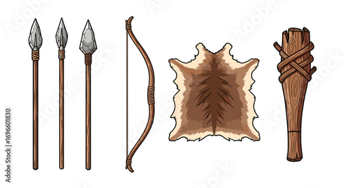 Prehistoric Hunting Tools: Caveman Era Equipment for Survival and Dominance