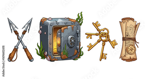 Pirate's Stash: Treasures, Tools, and the Secret Map Unveiled
