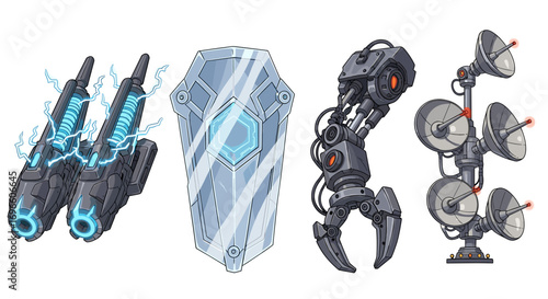 Sci-Fi Weaponry and Tech: Futuristic Armaments for Gaming Assets