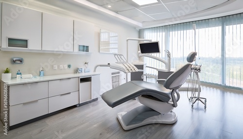 Wallpaper Mural modern bright dental office with white furnishings Torontodigital.ca