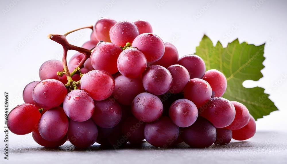 Fototapeta premium bunch of red grapes