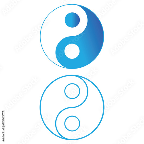 Yin yang Icon