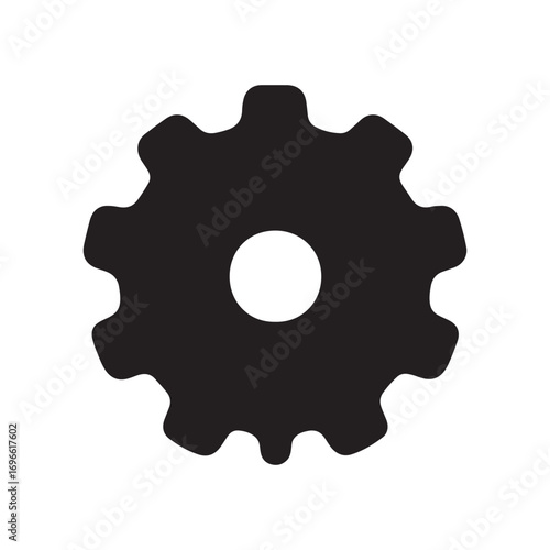 Single Gear Icon