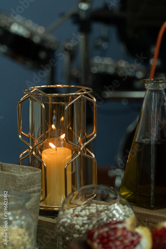 Luz y aceite