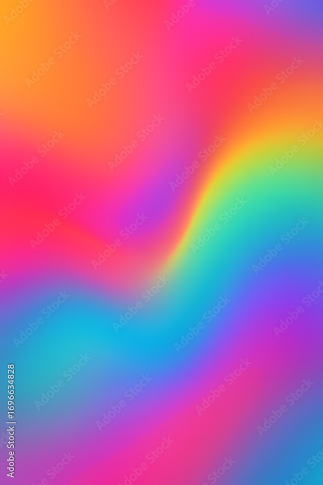 Obraz premium Vibrant Gradient Background with Smooth Color Transitions 