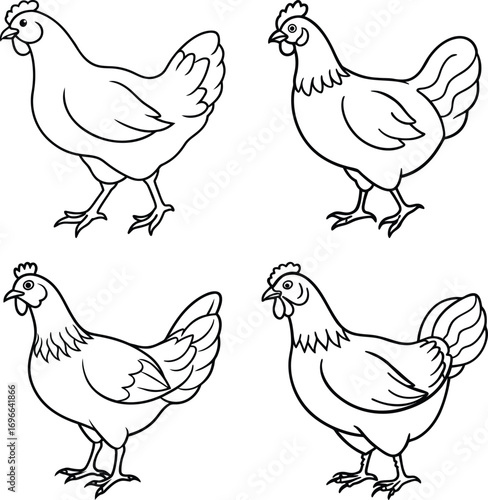 Set of hand drawn birds ,Tropical Birds ,Democratic Republic of the Congo and Birds
Colorful collection of abstract birds


