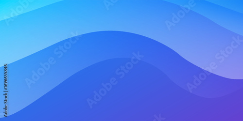 Abstract colorful gradient wave background. Eps10 vector