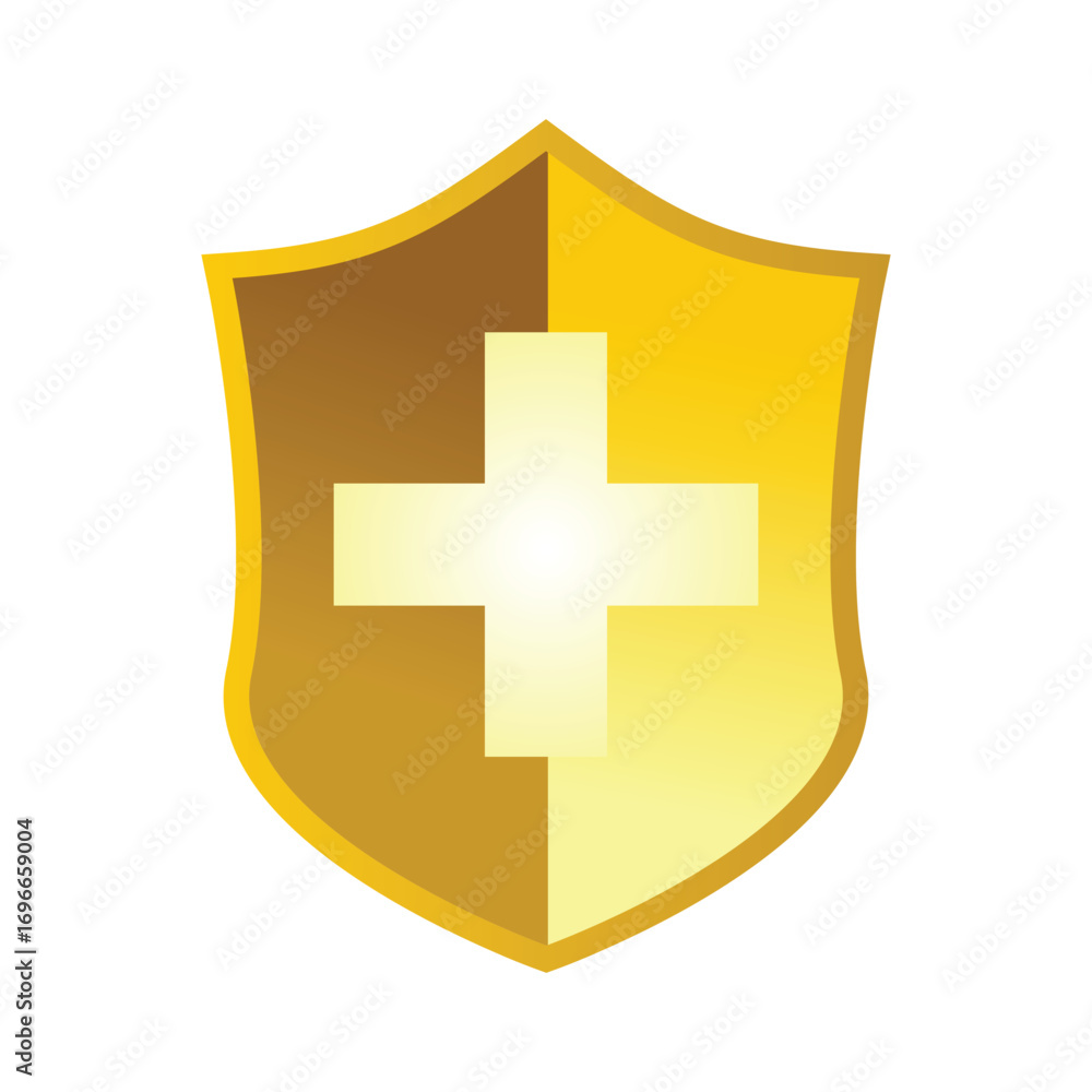Fototapeta premium medical shield design. healthcare sign and symbol.