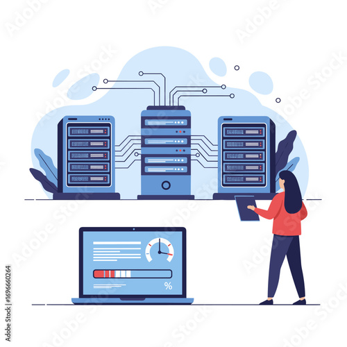 Understanding data center operations and network server performance monitoring tools