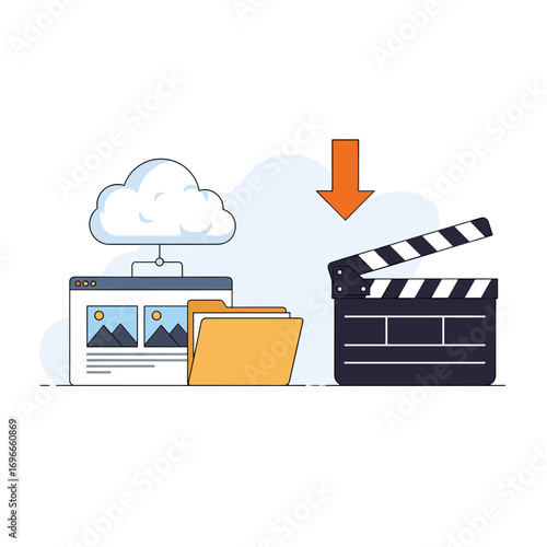 Cloud storage solutions for digital media assets and video production workflow management