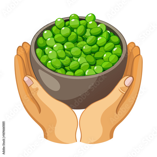 peas in a pot