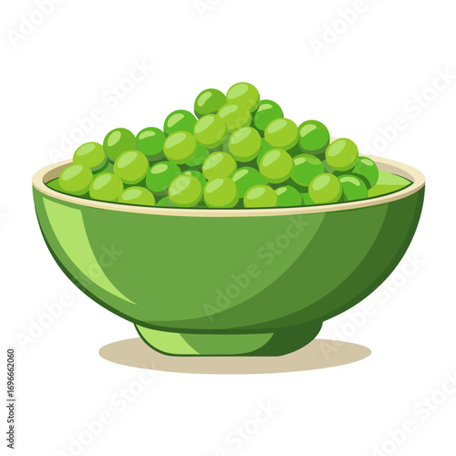 bowl of green peas