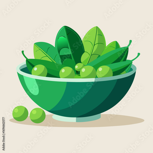 peas in bowl