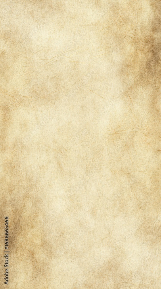 Fototapeta premium Aged Parchment Texture: Abstract Paper Background for Design and Overlay Effects, Antique and Vintage Style