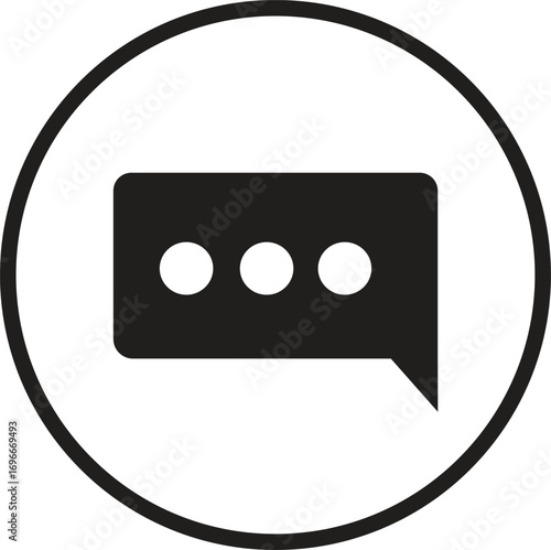 black massage symbol