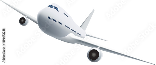 Photos vector illustration of an airplane