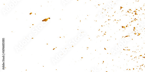 Abstract Pattern with Teal Splashes on transparent Background. A captivating abstract design featuring scattered teal-colored splashes against a pristine white background.