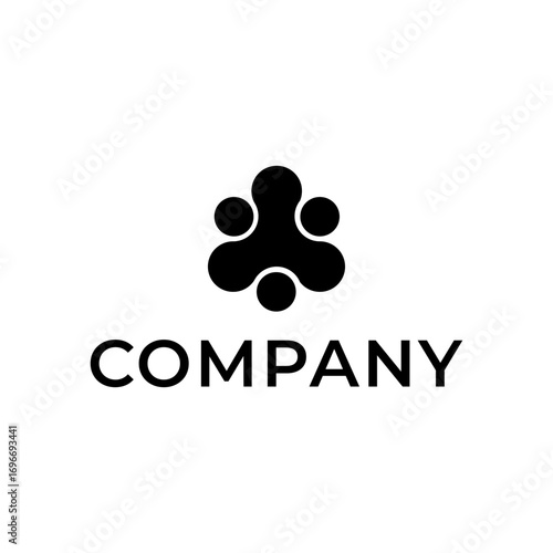 Medical health science laboratory lab hospital drops vector template clinic logo design vector royalty free image template   
