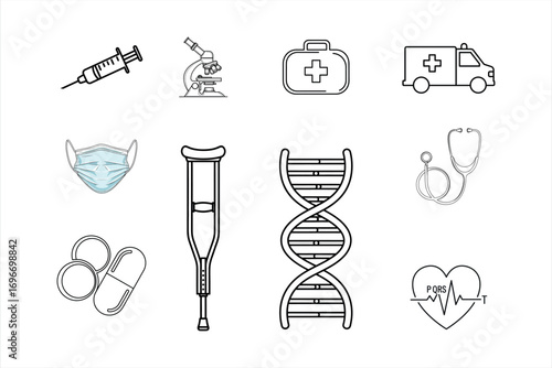 Symbols of Health, Science, and Medicine
