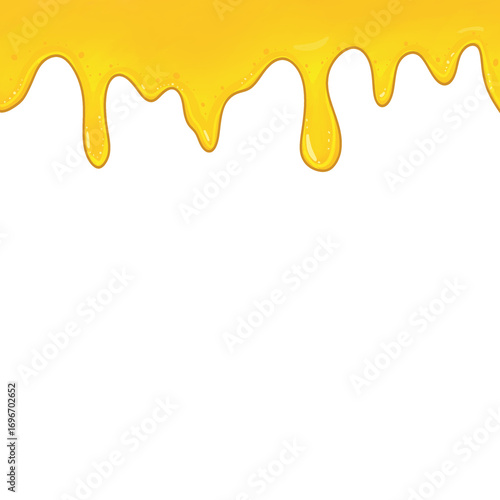 honey dripping watercolor png