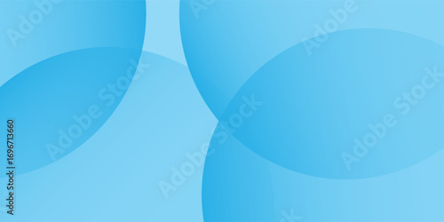 Abstract geometric background gradient soft light blue simple art