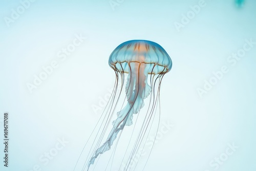 Wallpaper Mural a high quality photograph of a single jellyfish Torontodigital.ca