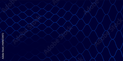 Abstract net background blue Mesh texture for fishing nets. Seamless sport vector
