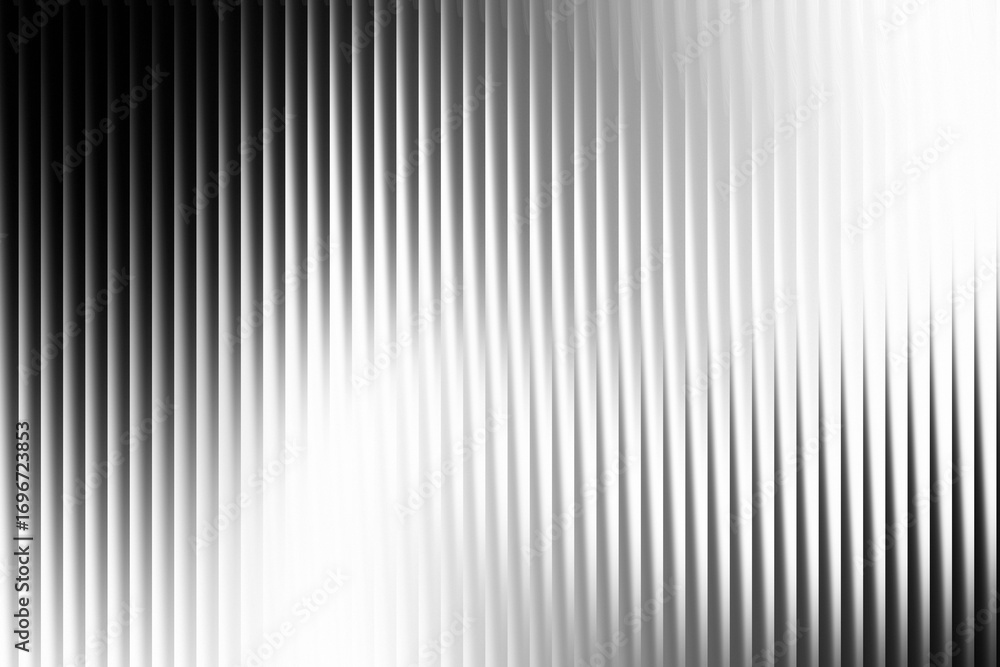 Fototapeta premium Abstract Black and White Vertical Lines with a Smooth Gradient Transition background