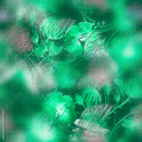 Watercolor bouquet of flowers, Beautiful abstract splash of paint, fashion illustration.Orchid flowers, poppy, cornflower,pansies, viola, field or garden flowers. seamless watercolor floral background