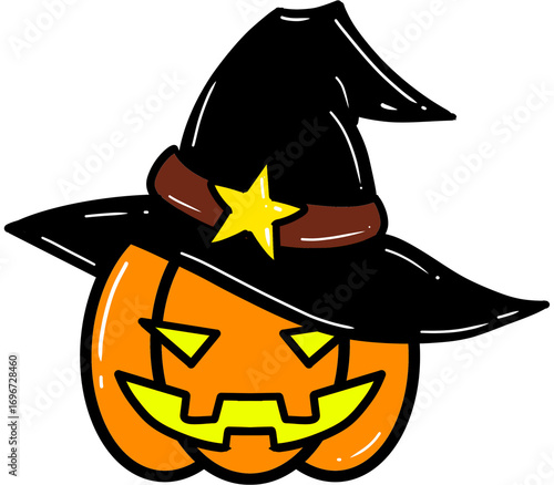Witch Hat Pumpkin