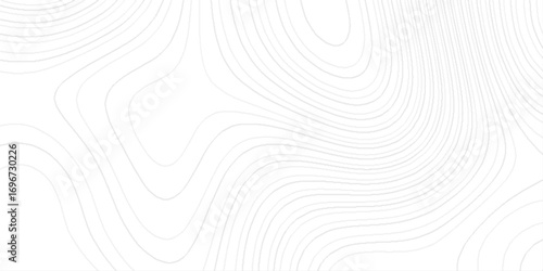 Abstract geological modern seamless curved wavy topographic line illustration showcasing layered contour patterns and elegant geographic depth.