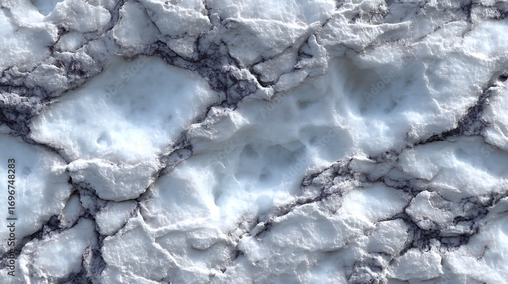 Fototapeta premium Detailed closeup of white marble stone surface high resolution image