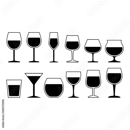 Abstract geometric vector design with modern shapes and clean lines scalable for digital and print media applications