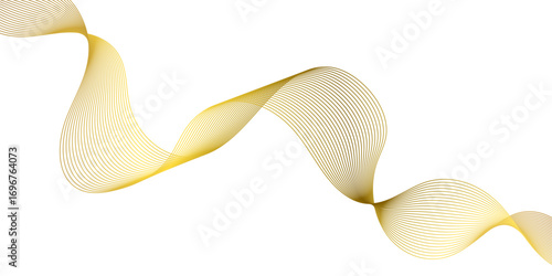 Abstract wave line background with smooth flowing curves, dynamic motion effect, modern pattern, gradient flow, elegant decorative digital design.	
