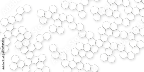 minimal geometric shapes, clean light texture, elegant futuristic pattern, modern geometric white background with various geometric hexagon, Modern white abstract background with smooth soft curves.