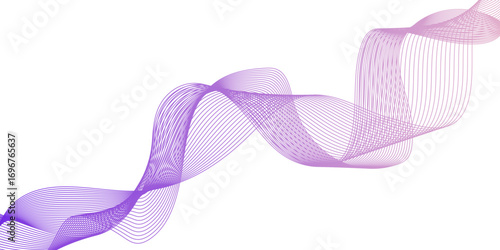 Abstract seamless geometric Elegant wave line or blending lines flowing across minimalist abstract background creating rhythmic motion and dynamic background.