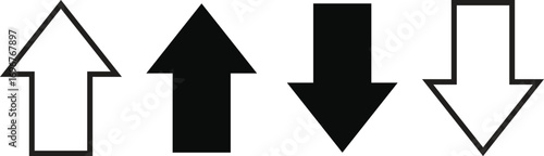 Up and Down Directional Arrow