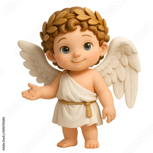 angel with heart