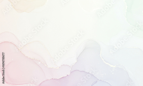 Iridescent Pearl Watercolor Background