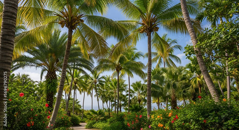 Obraz premium Tropical Palm Trees