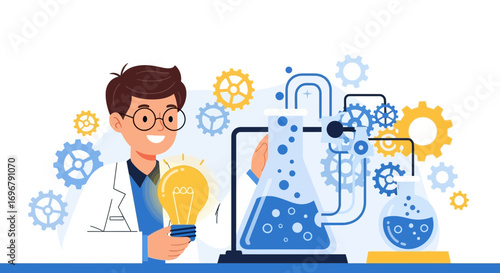 Scientist With Idea: Experimentation, Gears, And The Essence Of Innovation