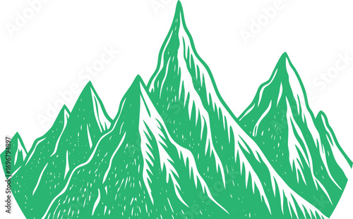 A verdant seamless vector pattern of green grass and leaves, perfect for a spring or summer nature background