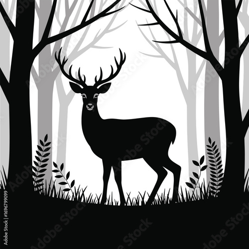 deer in the forest