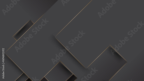 Black gold background