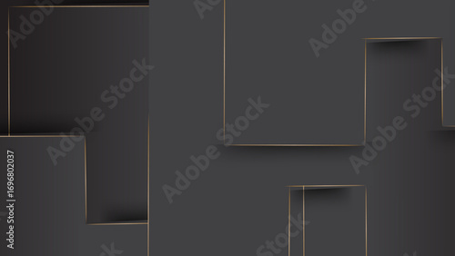 Black gold background