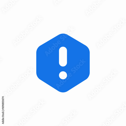 warning exclamation mark icon sign vector