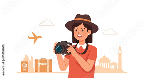 Travel Photographer Capturing Moments Around The World, Embracing Adventure and Discovery