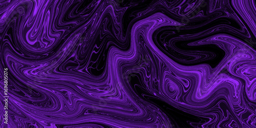Metallic chrome purple liquid marvel art design with silk fabric texture. liquid dynamic swirl colorful texture. Colorful marble surface. Dark pink marble pattern of the blend of curves