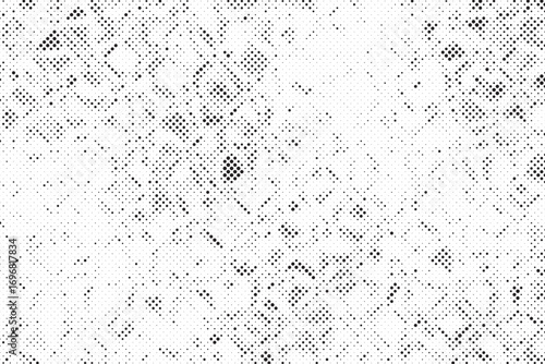 Halftone background vector, abstract backdrop design with two tone pattern and copy space for edit your content