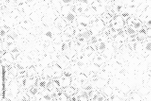 Dotted halftone texture background. Vanishing grunge gritty noise wallpaper. Monochrome pop art gradient overlay. Weathered pixelated raster comic backdrop. Vector bitmap fading subtle surface